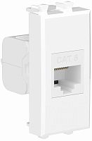 Розетка компьютерная модульная DKC Avanti 1-м. 1 мод. RJ45 6е белое облако картинка